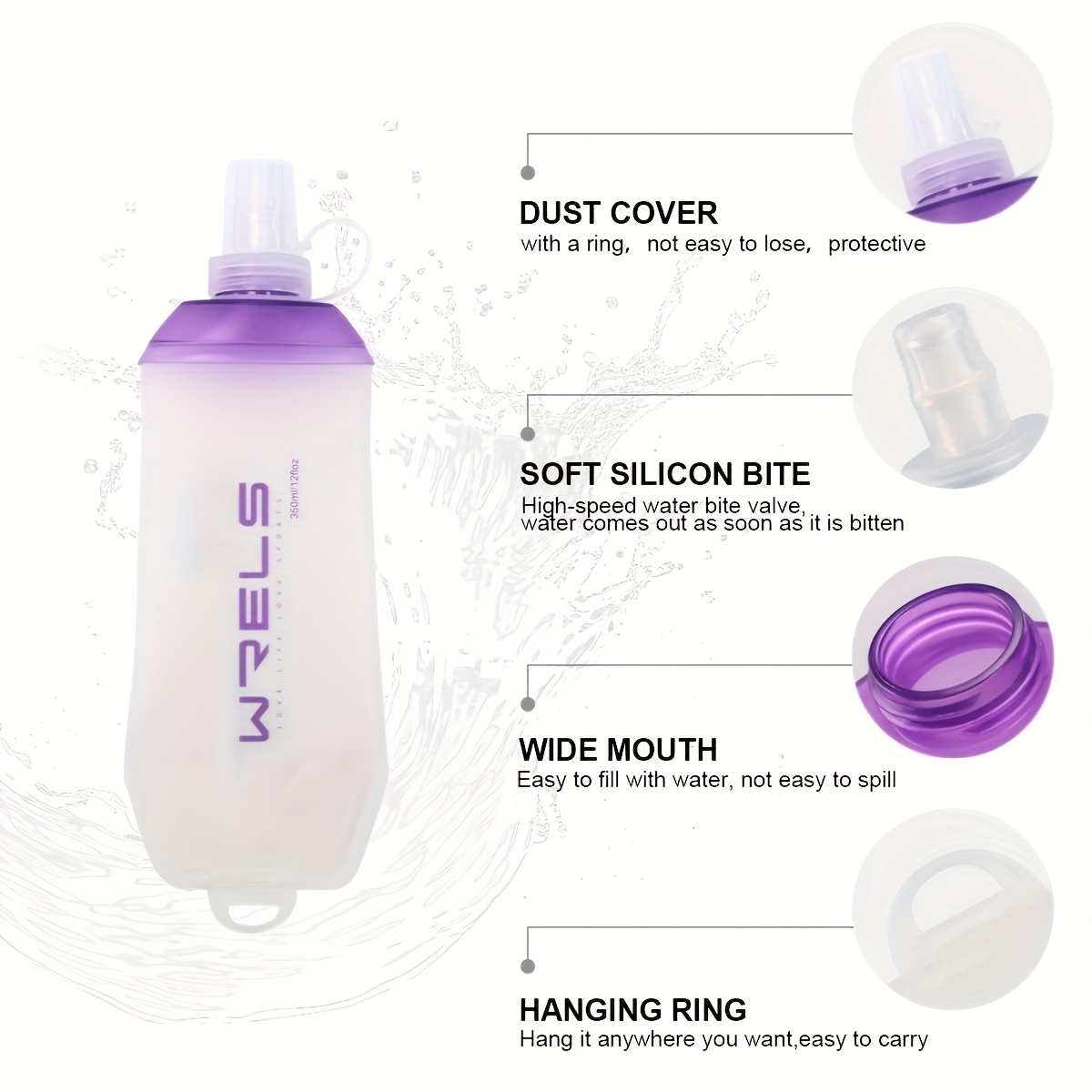WRELS Folding Collapsible Soft - đánh giá và giá Water Bag Collapsible