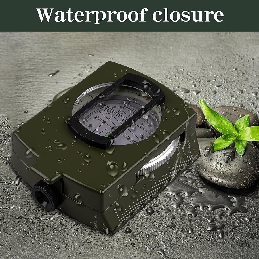 Tactical Survival Compass - Wa - đánh giá và giá Compass Lensatic