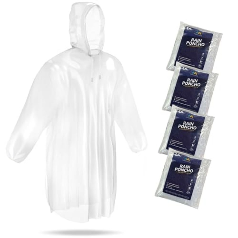 Mindful Design Rain Ponchos wi - đánh giá và giá Emergency Poncho Rain