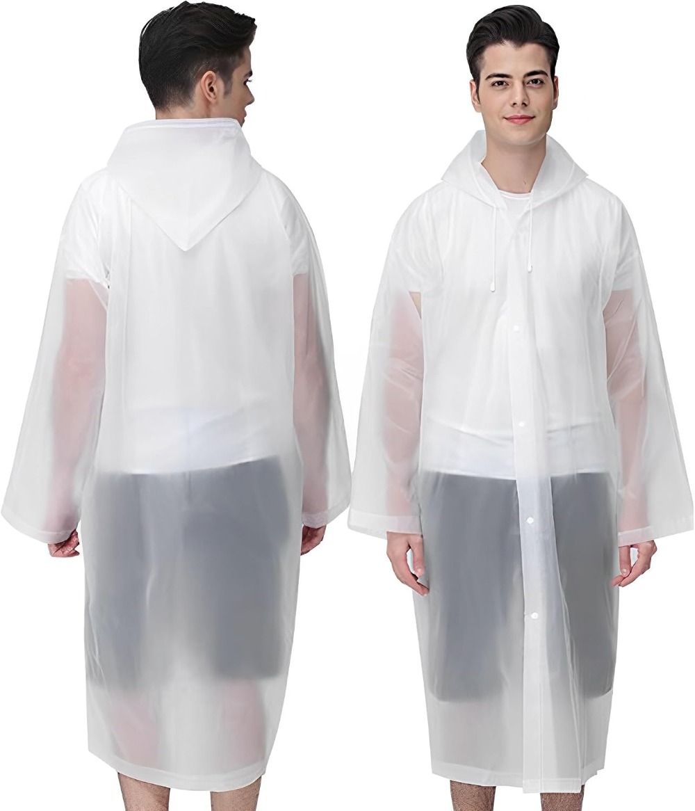 Reusable Rain Ponchos for Adul - đánh giá và giá Emergency Poncho Rain
