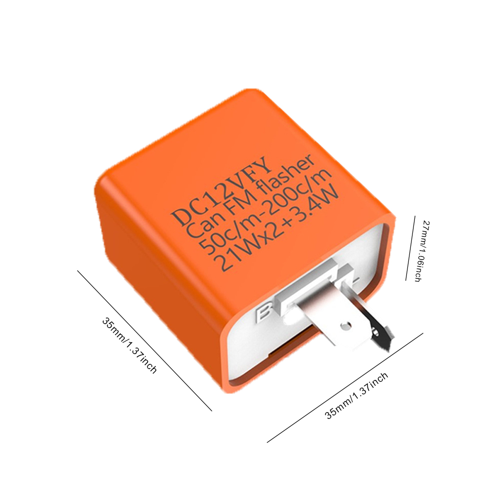 2Pin Motorcycle LED Flasher Re - đánh giá và giá Signal Panel Orange