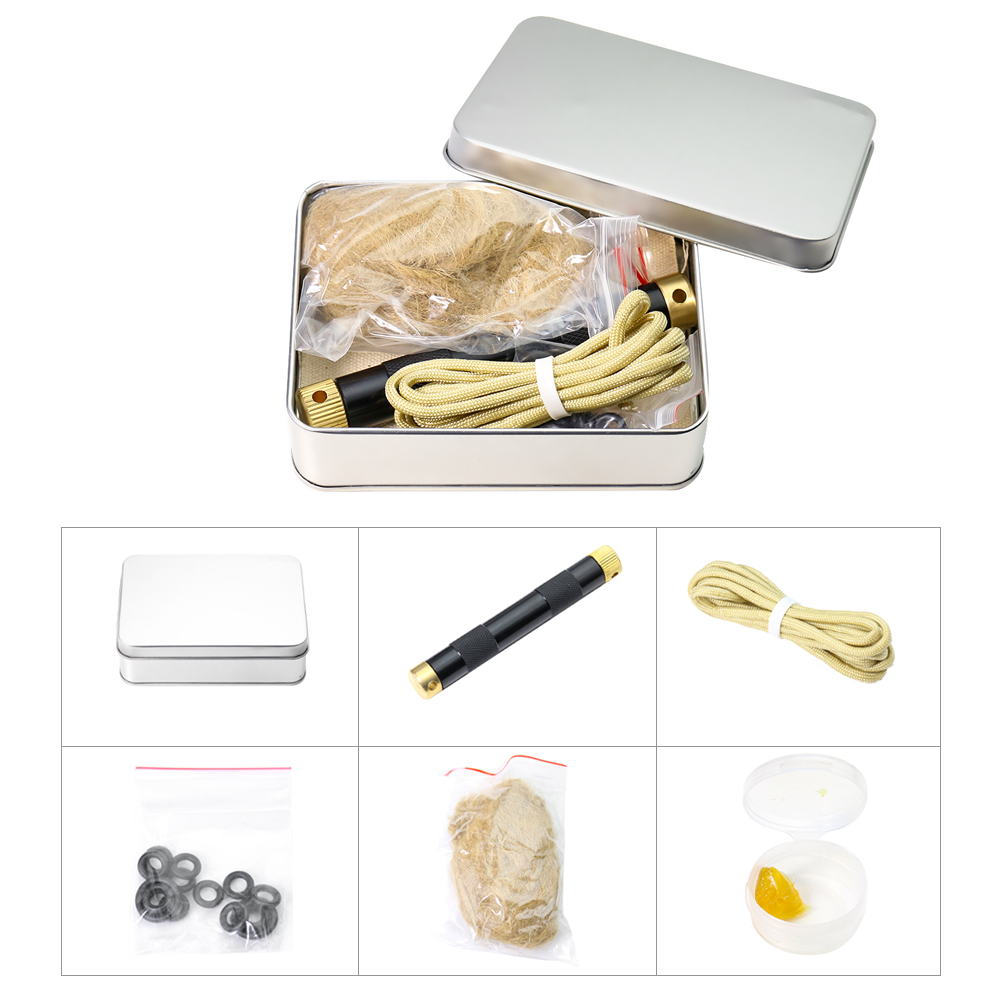 Brass Fire Piston Flame Maker  - đánh giá và giá Fire Starting Kit