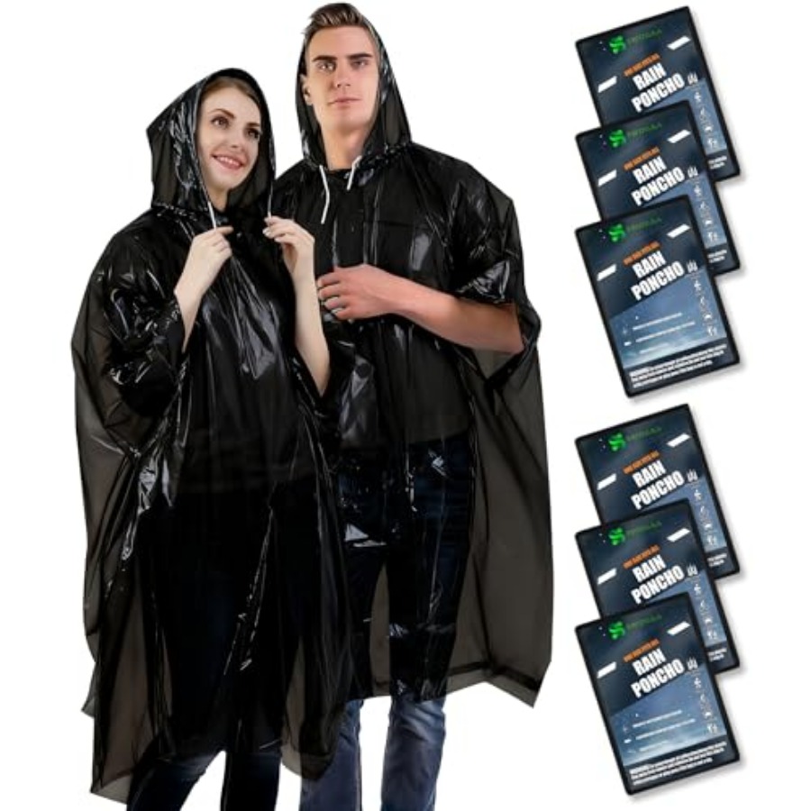 Disposable Rain Ponchos for /A - đánh giá và giá Emergency Poncho Rain
