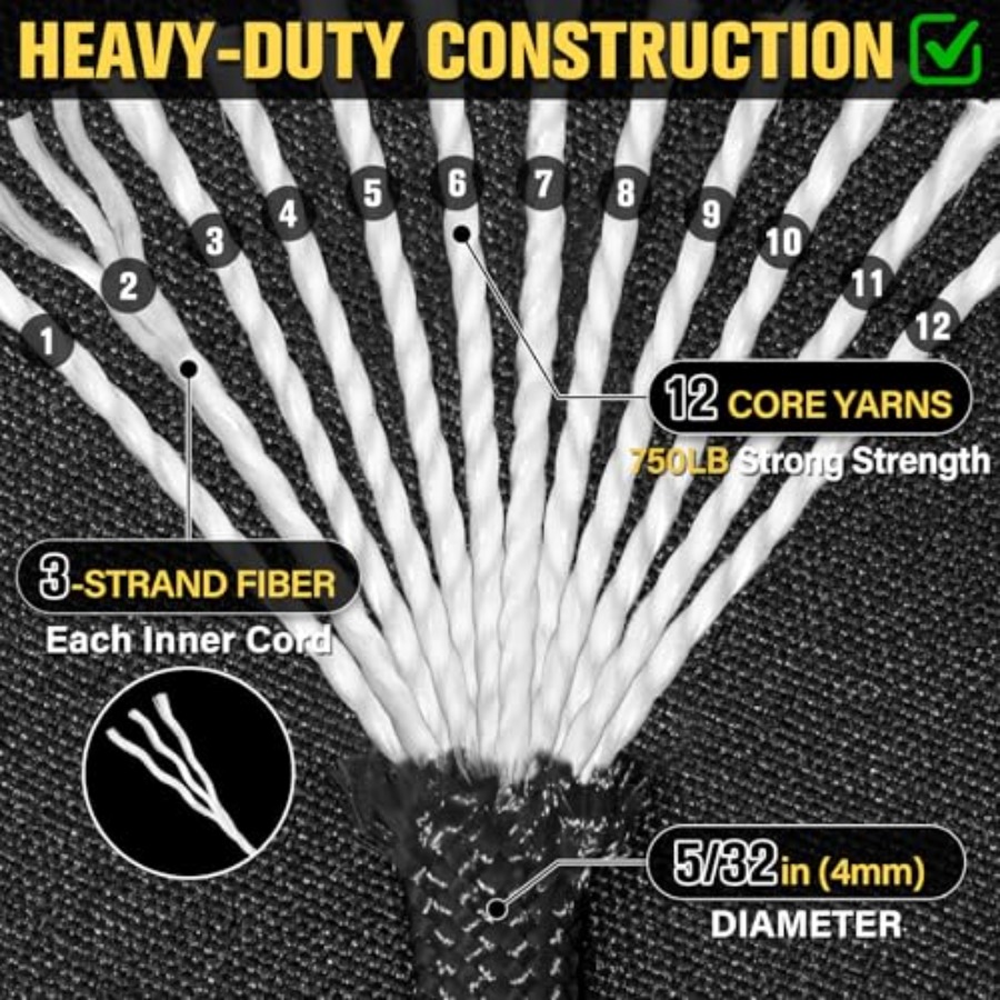 Paracord Rope 750 lb - 1000ft/ - đánh giá và giá Para Cord 1000Ft