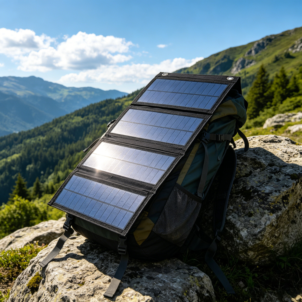 Backpack Carry Portable Foldab - đánh giá và giá Solar Emergency Charger