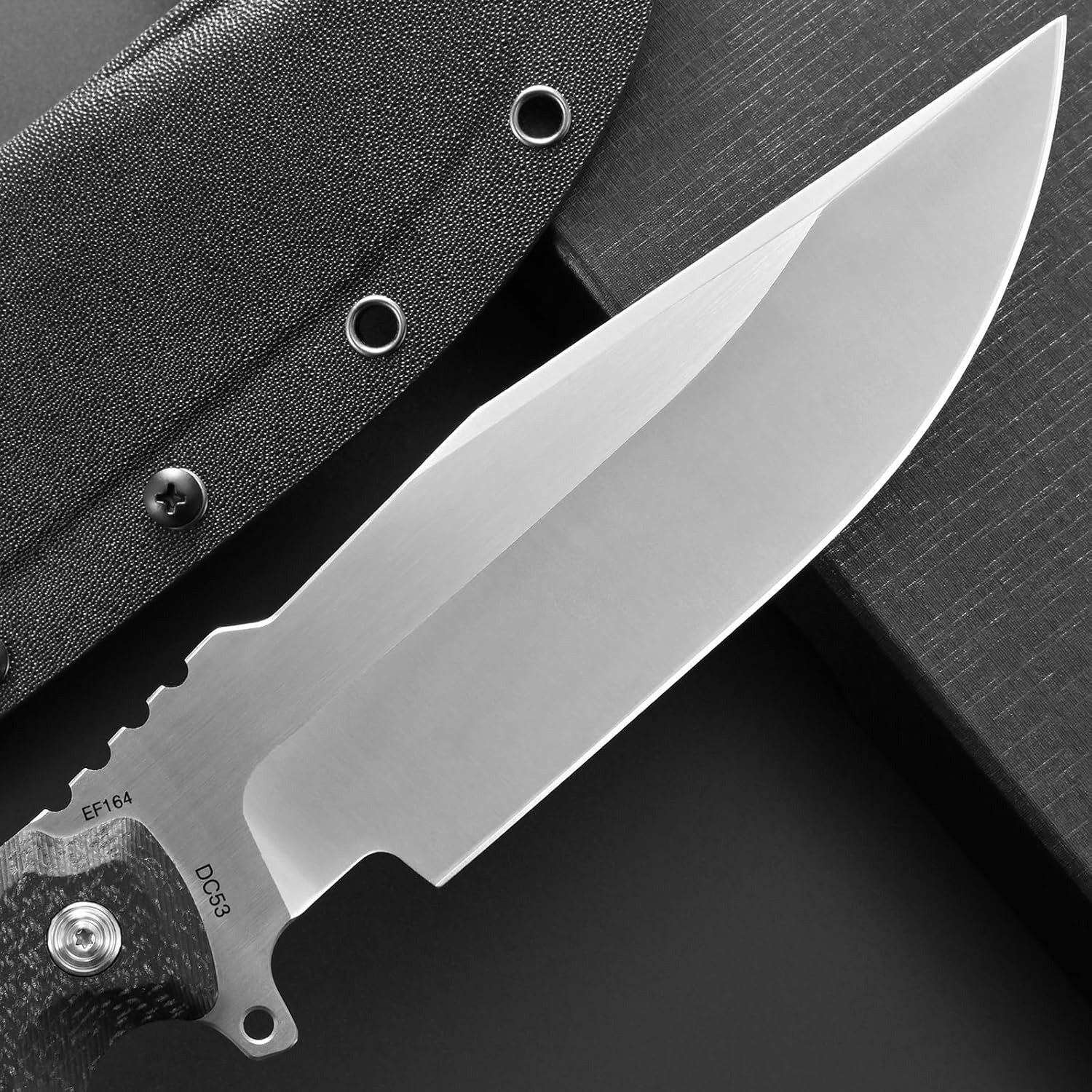 Eafengrow EF164 Fixed Blade Kn - đánh giá và giá Bushcraft Knife Fixed
