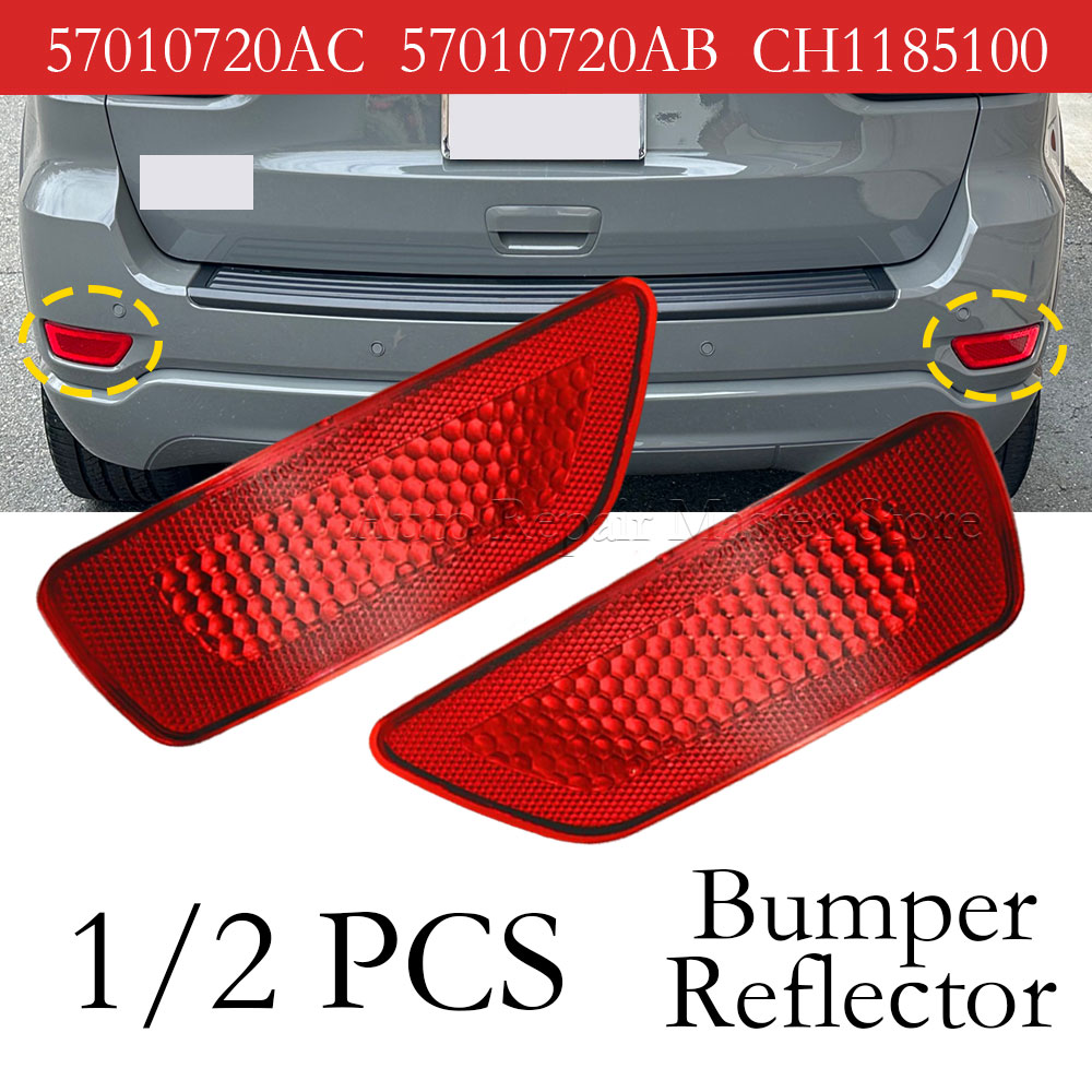 1/2pcs Car Red Tail Warning Re - đánh giá và giá Compass Lensatic