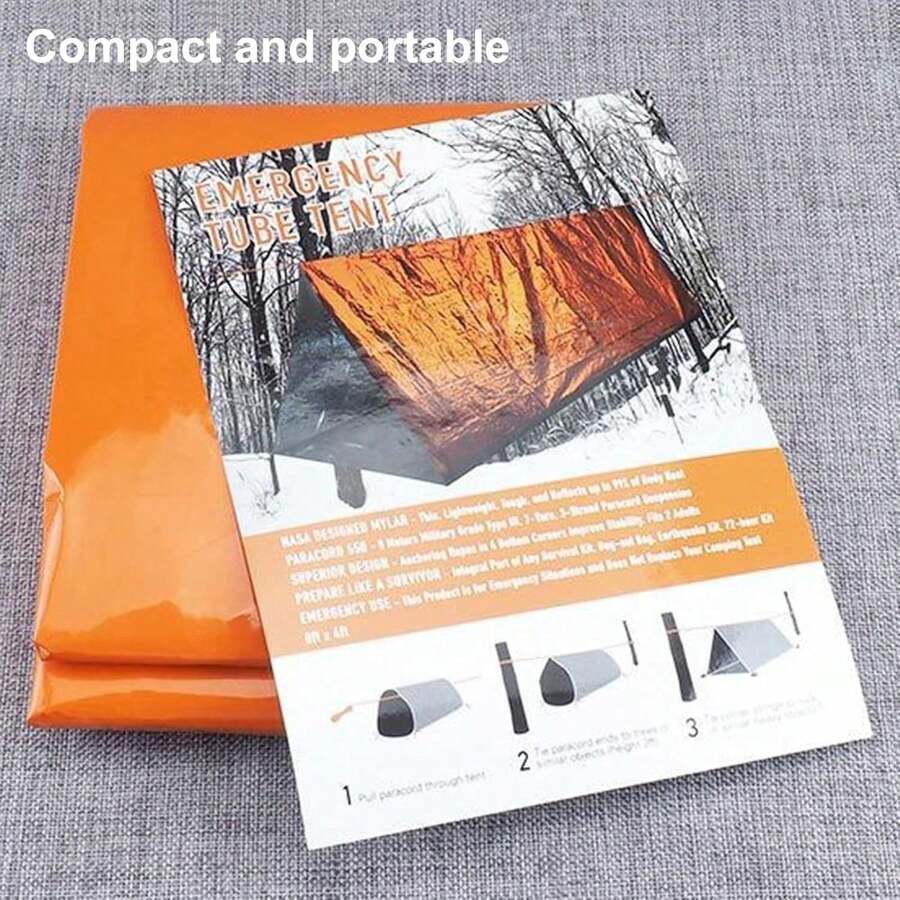 Portable Emergency Pyramid Ten - đánh giá và giá Survival Blanket Reflective