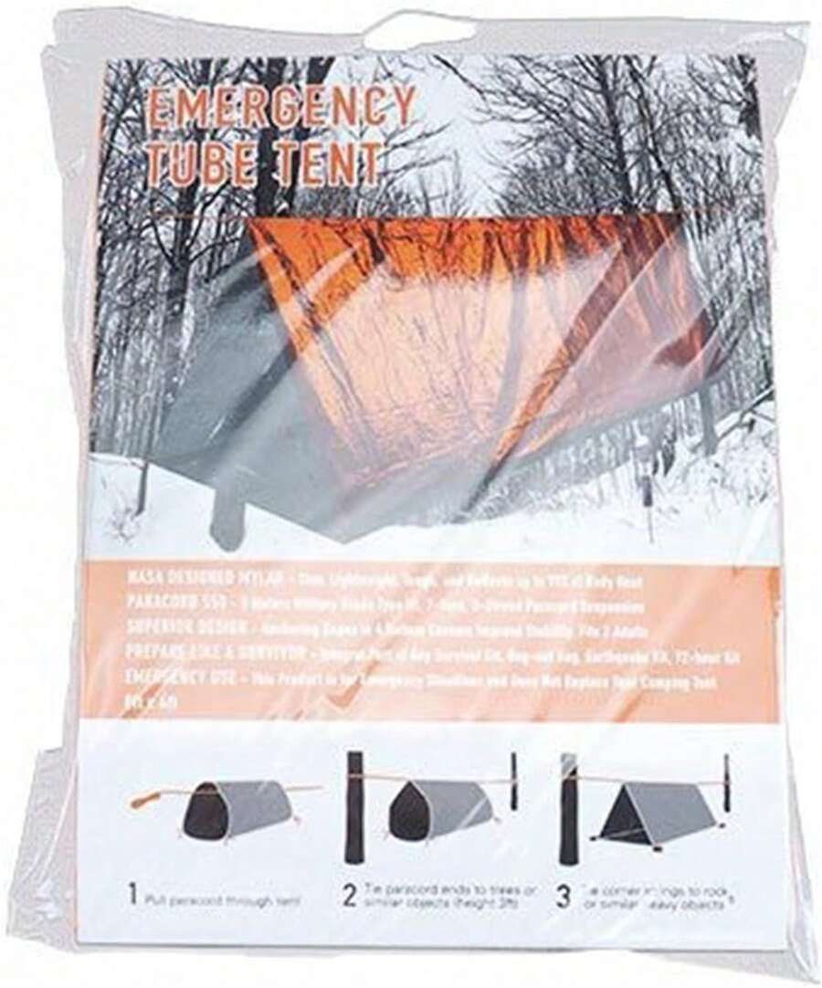 Portable Emergency Pyramid Ten - đánh giá và giá Survival Blanket Reflective