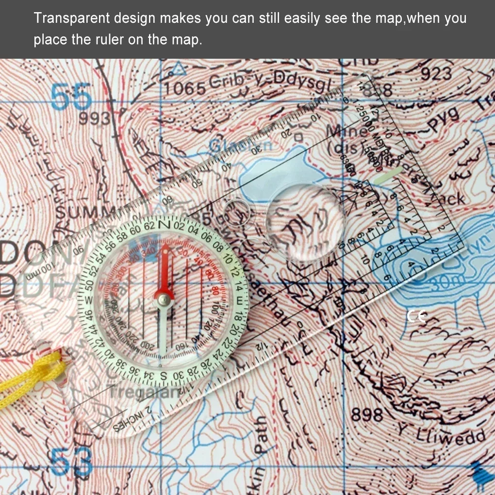 Compass Navigation Map Ruler R - đánh giá và giá Compass Lensatic