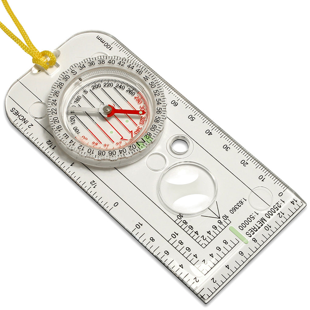 Compass Navigation Map Ruler R - đánh giá và giá Compass Lensatic