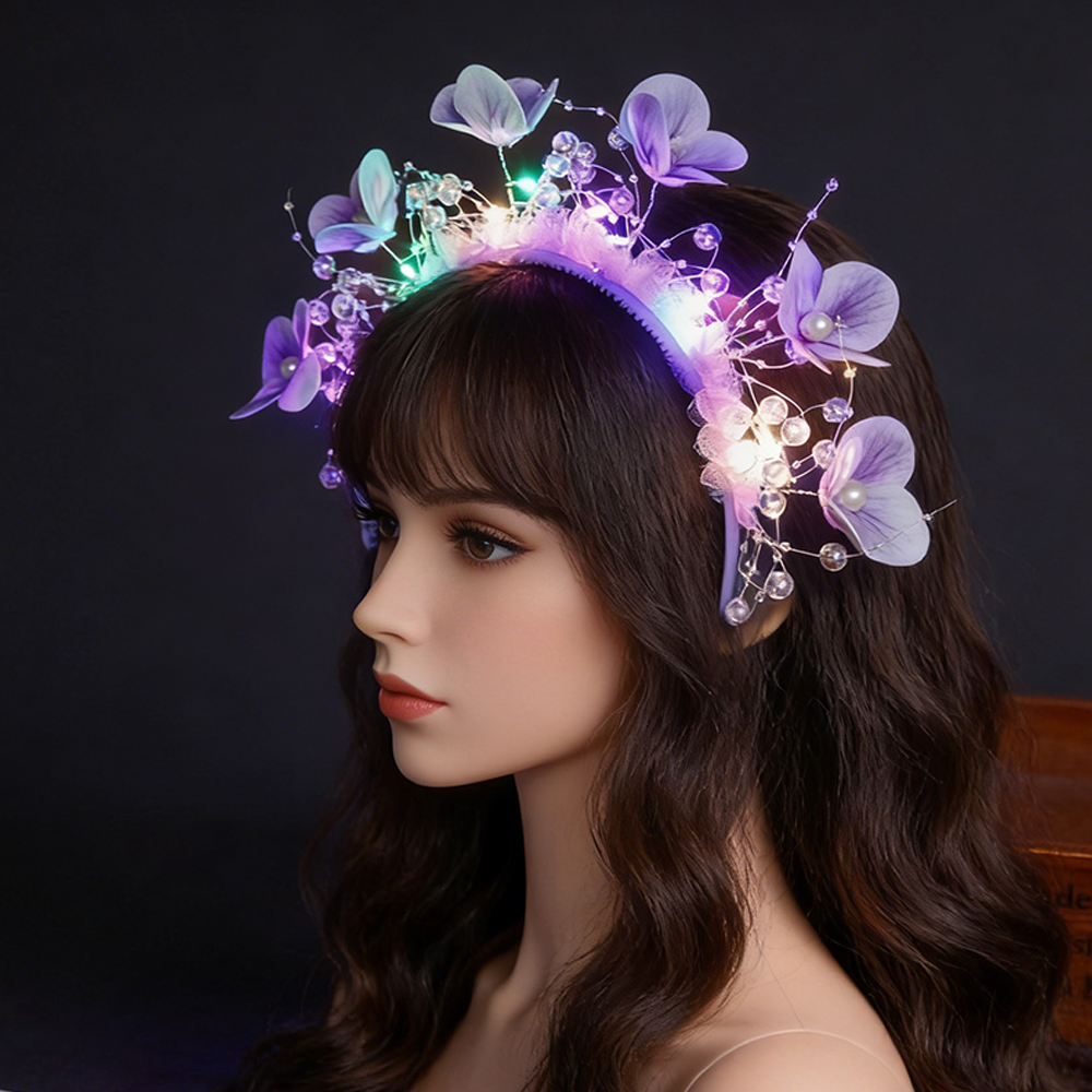 Glowing Flower Butterfly Headb - đánh giá và giá Sos Light Strobe