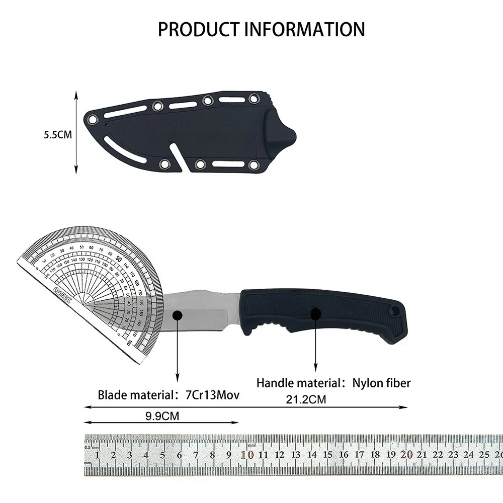 FK1001 Outdoor Utility Straigh - đánh giá và giá Bushcraft Knife Fixed