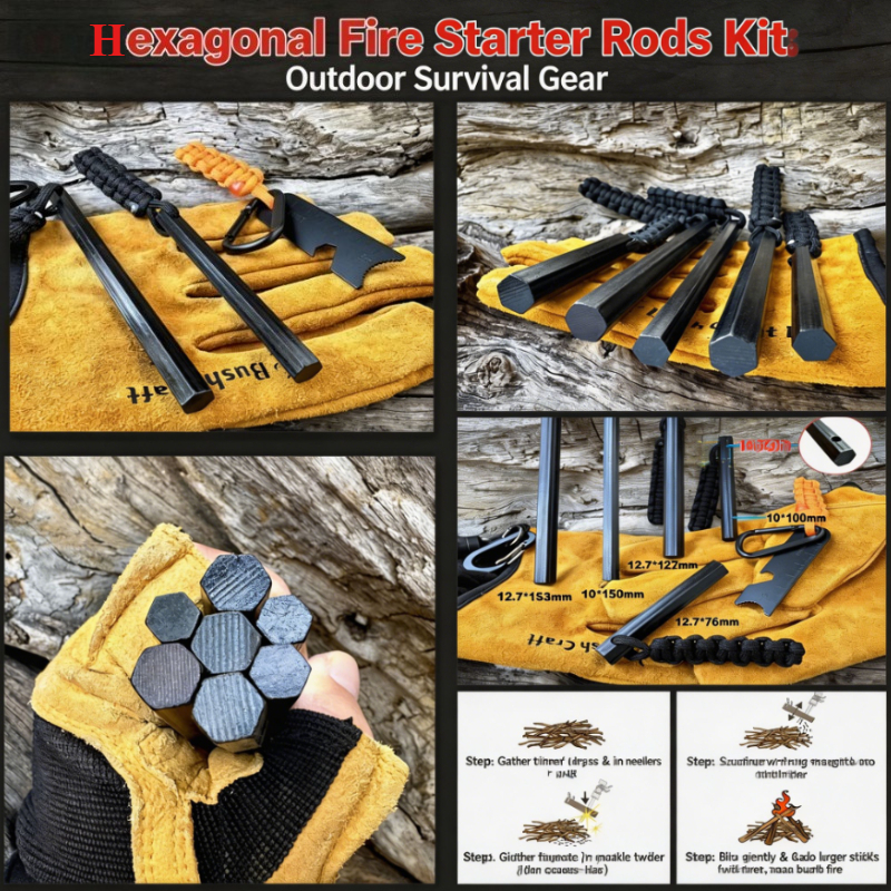 New Bear Grylls Professional M - đánh giá và giá Magnesium Fire Starter