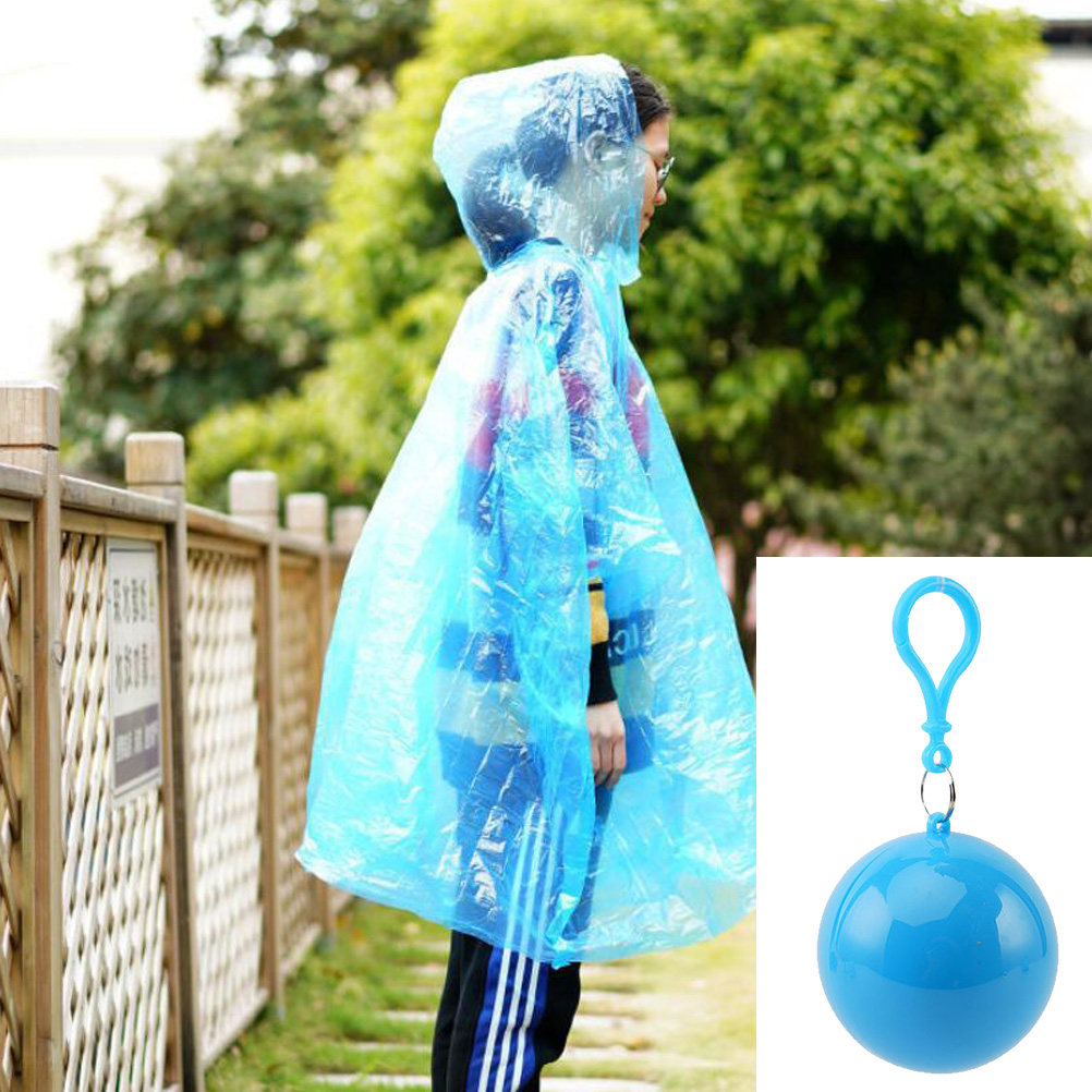 4Pcs Portable Waterproof Rain  - đánh giá và giá Emergency Poncho Rain
