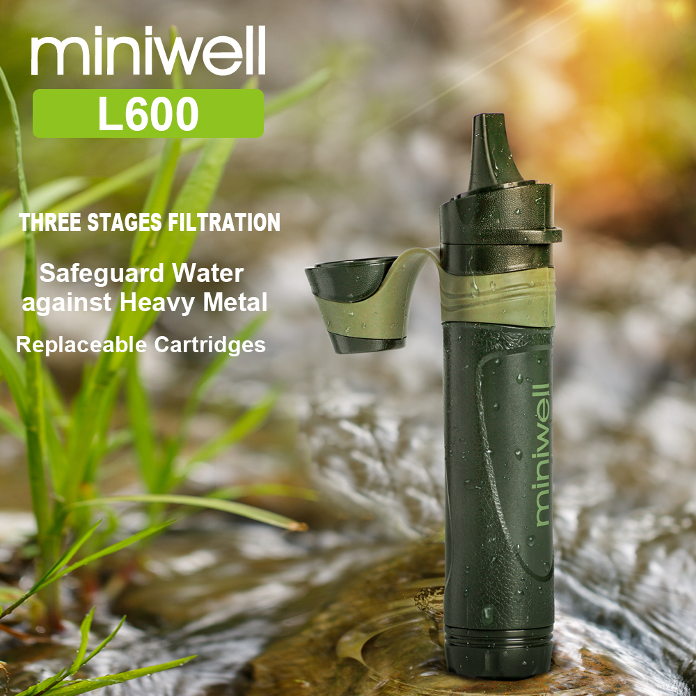 Miniwell L600 Outdoor Survival - đánh giá và giá Water Purification Straw
