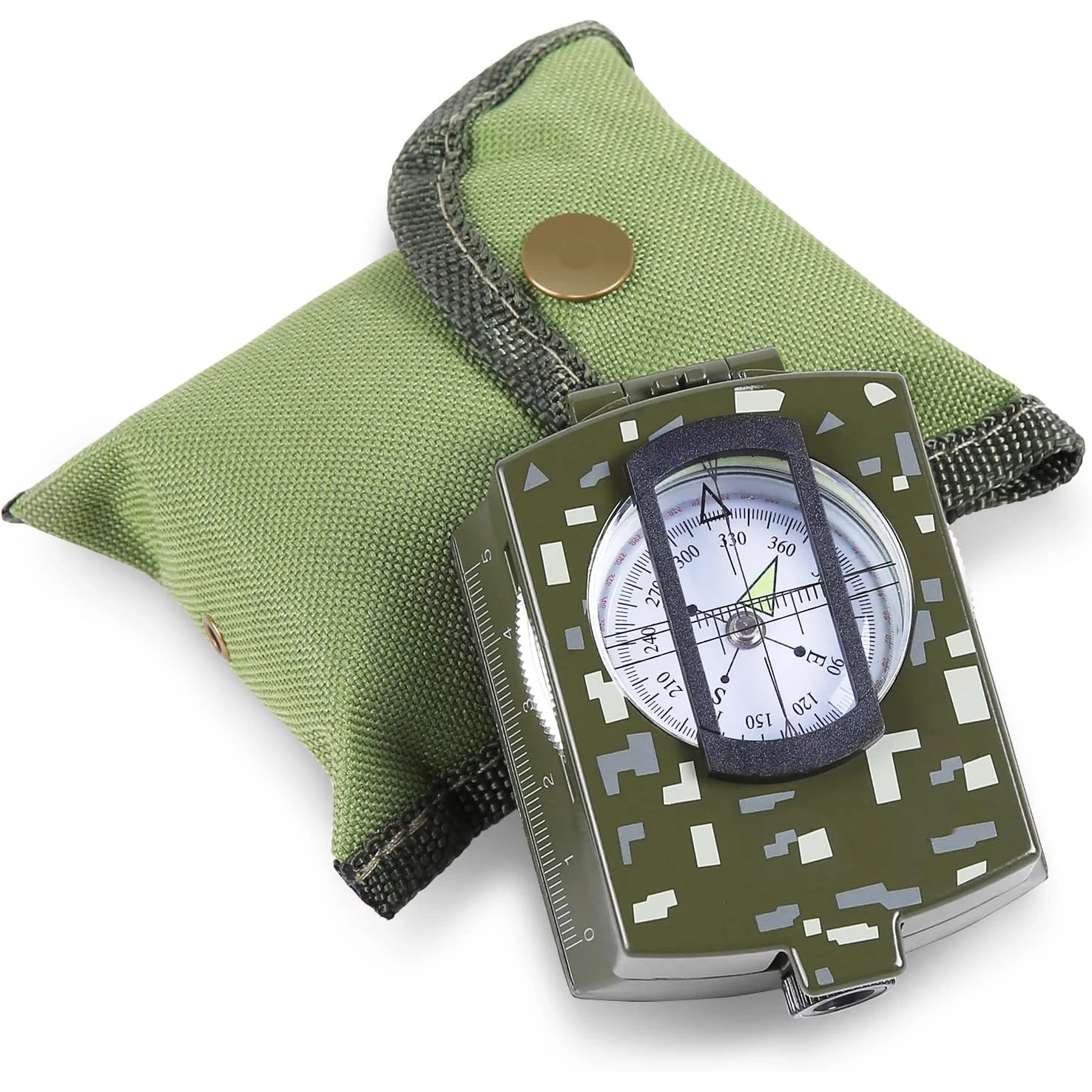 Waterproof Shockproof Tactical - đánh giá và giá Compass Lensatic