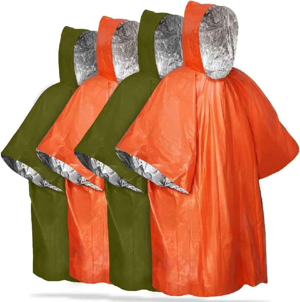 Emergency Rain Poncho Hood Reu - đánh giá và giá Emergency Poncho Rain