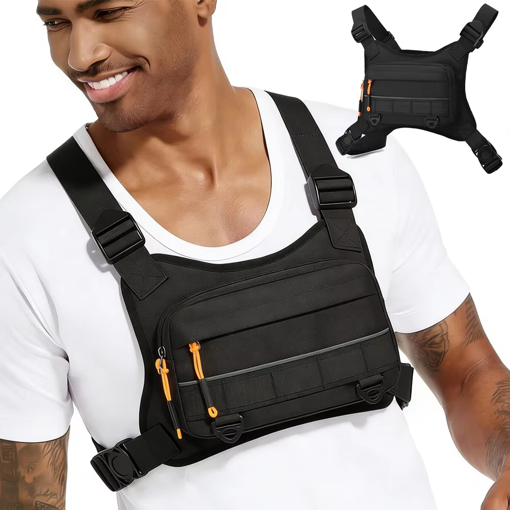 Cycling Front Chest Vest Tacti - đánh giá và giá Fishing Kit Compact