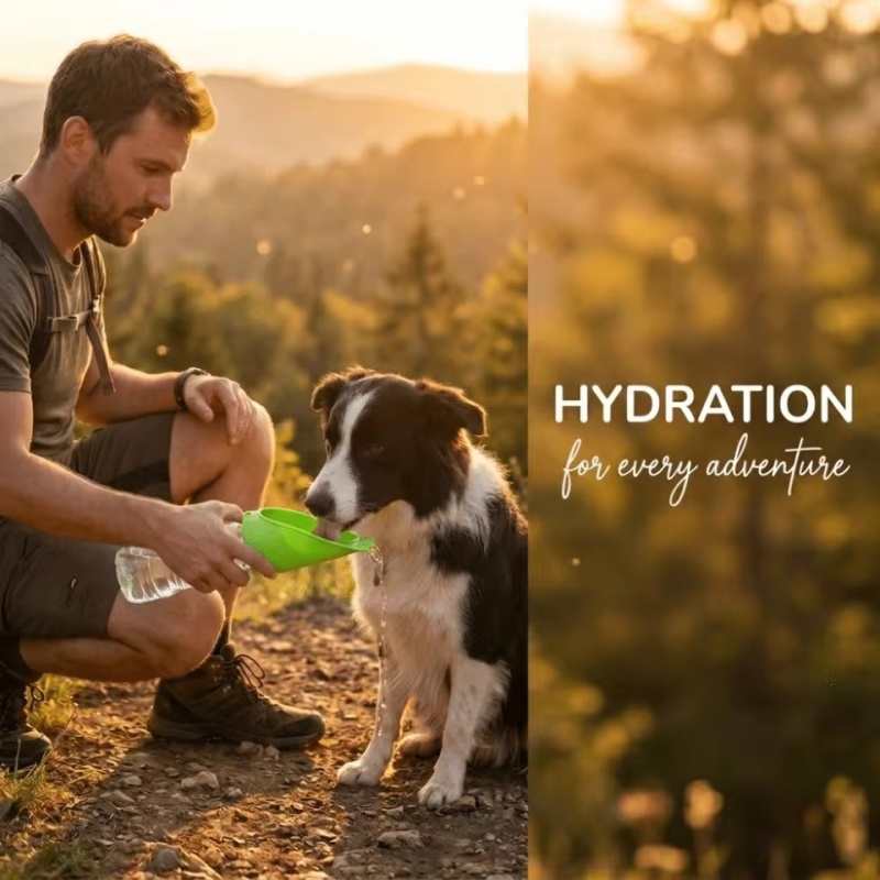 Dog cat Travel Water Bottle  P - đánh giá và giá Water Bag Collapsible